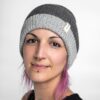 Alpaca wool Beanie gray