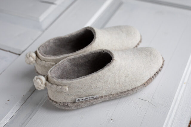 felted slippers for women