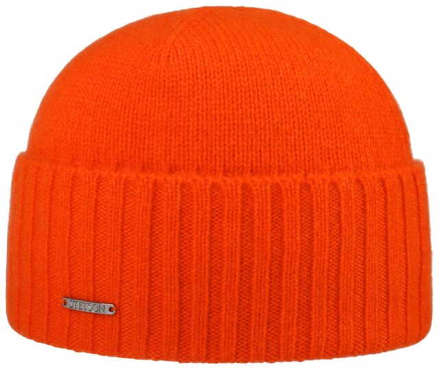 kašmiirvillane müts oranž