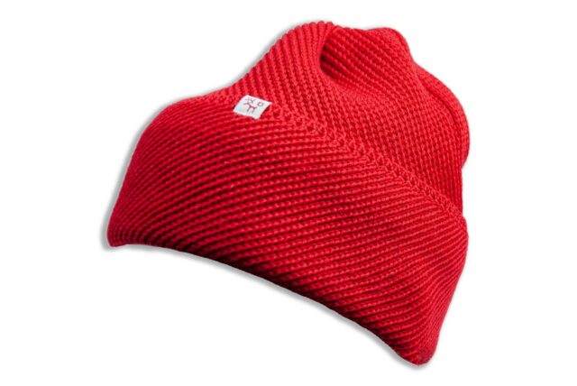 meriino müts Lampi naistele punane