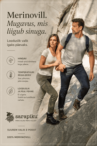 meriino t-särgid ja särgid Sarapiku