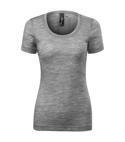 merino t-shirt women gray